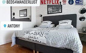 Le Parisien T1Antony-Berny By Beds4Wanderlust - 35M2 Avec Balcon - Aeroport Orly 5Miles - Train Station Rer B Orlyval 1Mile